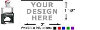 Trodat 5203 Rubber Stamp with Size Diagram and Available Colors Trodat 5203 Rubber Stamp with Size Diagram and Available Colors