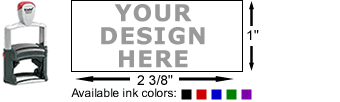 Trodat 5204 Rubber Stamp with Size Diagram and Available Colors Trodat 5204 Rubber Stamp with Size Diagram and Available Colors