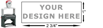 Trodat 5205 Rubber Stamp with Size Diagram and Available Colors Trodat 5205 Rubber Stamp with Size Diagram and Available Colors