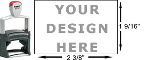 Trodat 5207 Rubber Stamp with Size Diagram and Available Colors Trodat 5207 Rubber Stamp with Size Diagram and Available Colors