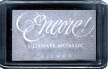 Encore Metallic Silver Ink Pad