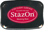 StazOn Red Ink Pad