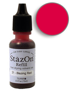 StazOn Red Re-Inker