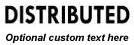 DISTRIBUTED Stamp Sample