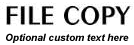 FILE COPY Stamp Sample