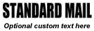 STANDARD MAIL Stamp Sample