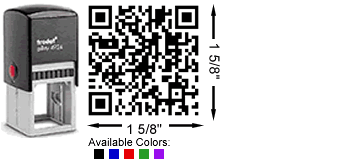 Quick Response Code Stamps Upload a QRCode or 2d barcode