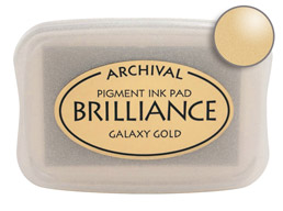 Brilliance Galaxy Gold Ink Pad