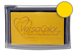 Tsukineko VM000001 Full-Size VersaMark Pigment Inkpad, 3-Inch X 2-Inch,  Clear